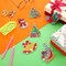 20 Pieces Christmas Diamond Painting Ornaments Double Sided Diamond Art Christmas Ornaments 5D Mini Diamond Painting Kits DIY Key Ring Pendant Christmas for Holiday Decor